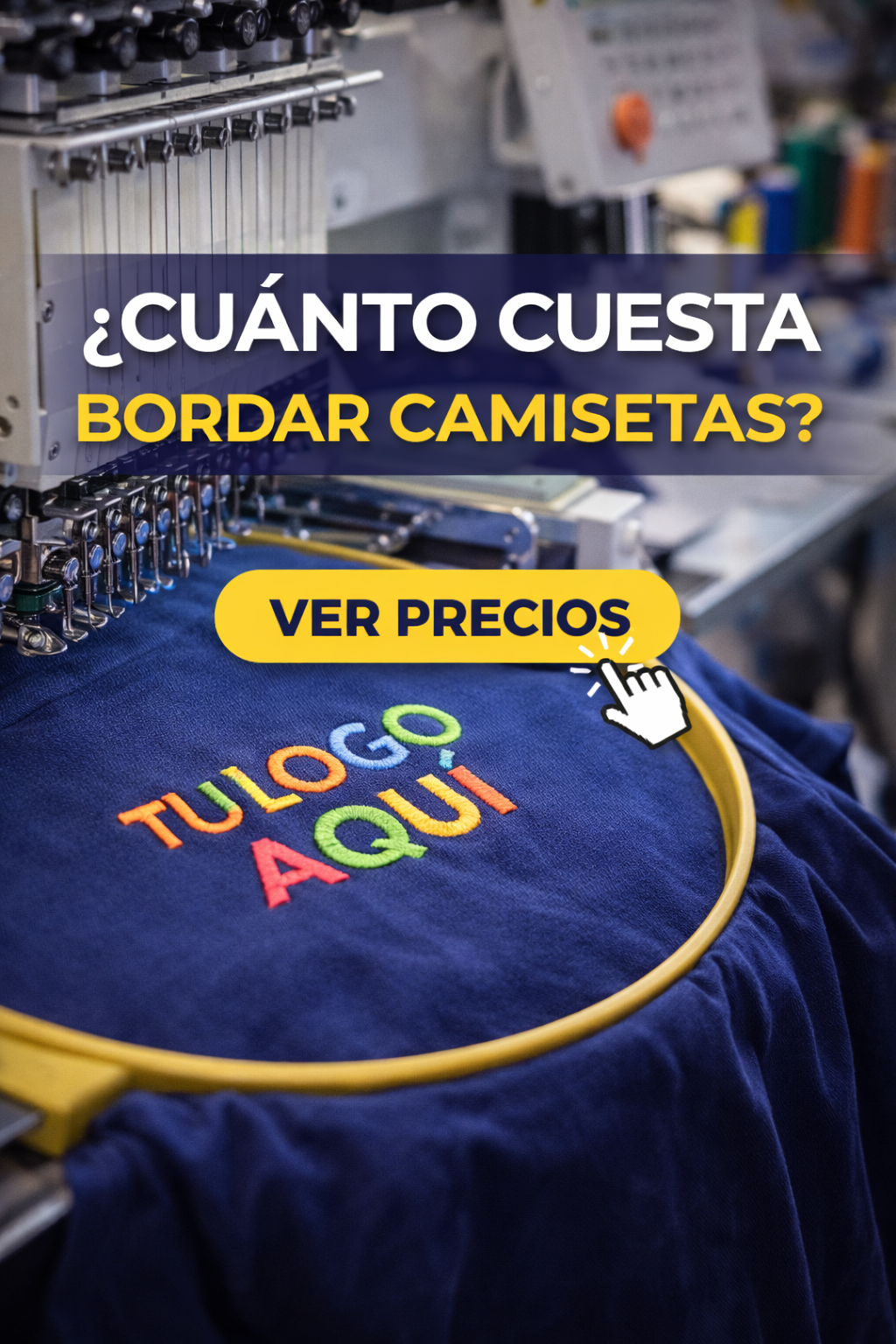 ¿Cuánto cuesta bordar tus camisetas personalizadas?